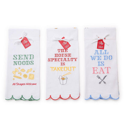 Foodie  | Cross Stitch Dish Towel Assortment