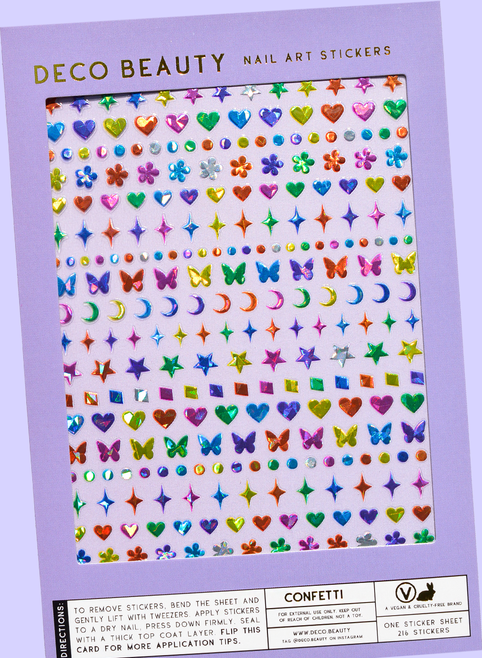 Nail Art Stickers - CONFETTI