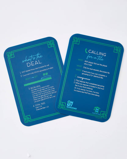 Mahjong Shufflers - Blue