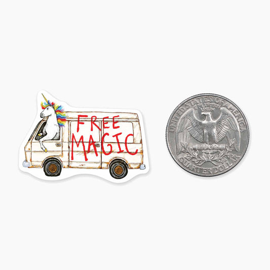 Free Magic - Mini Sticker