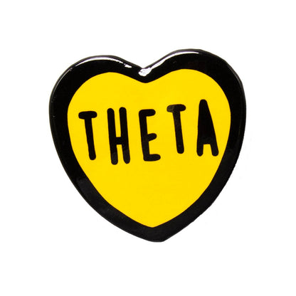Sweet Heart Button: Chi Omega