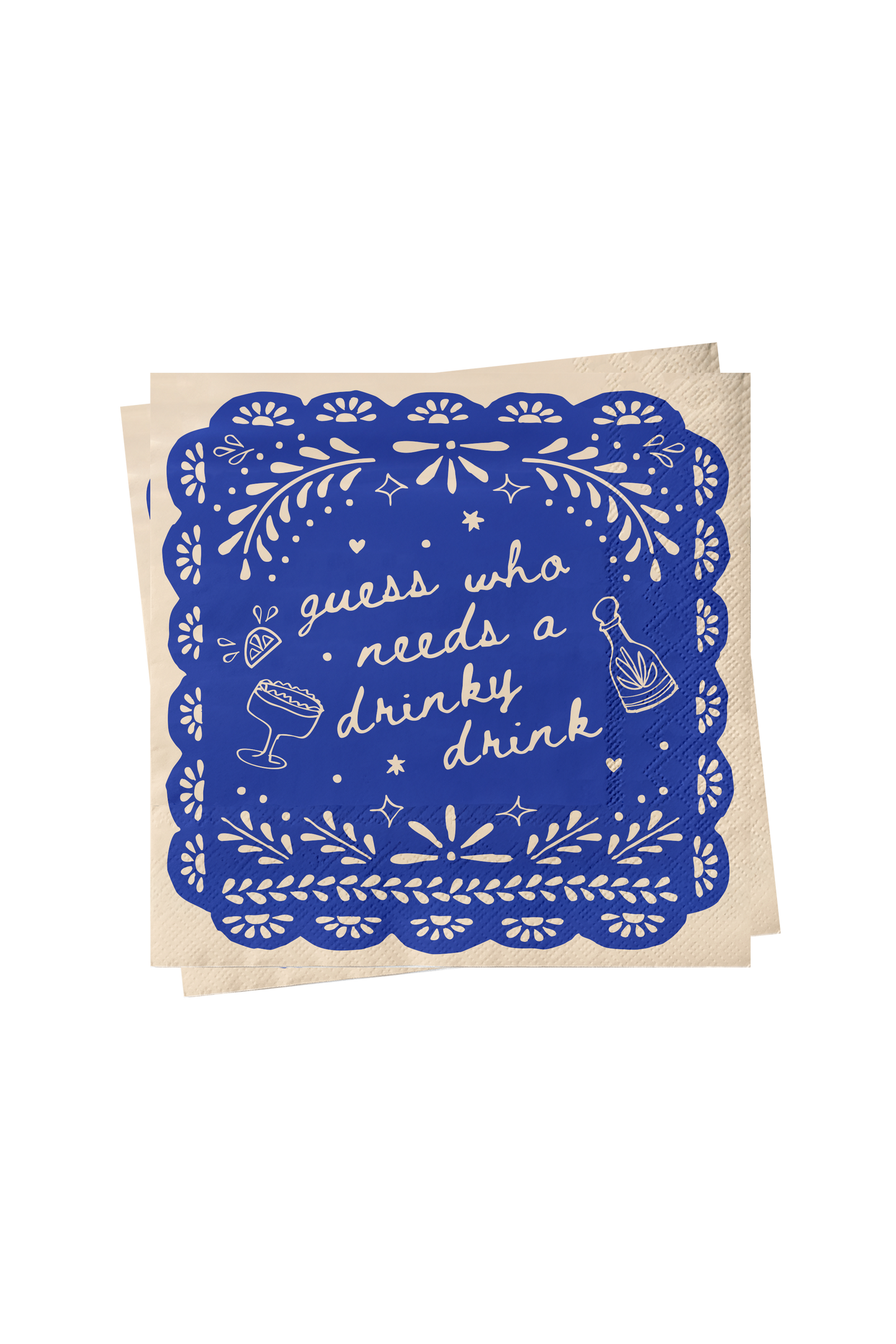 Cocktail Napkins (Set of 25) - Drinky Drink