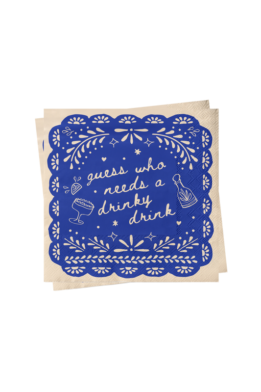 Cocktail Napkins (Set of 25) - Drinky Drink
