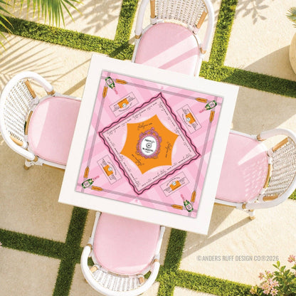 Mahjong Mat - Press For Champagne