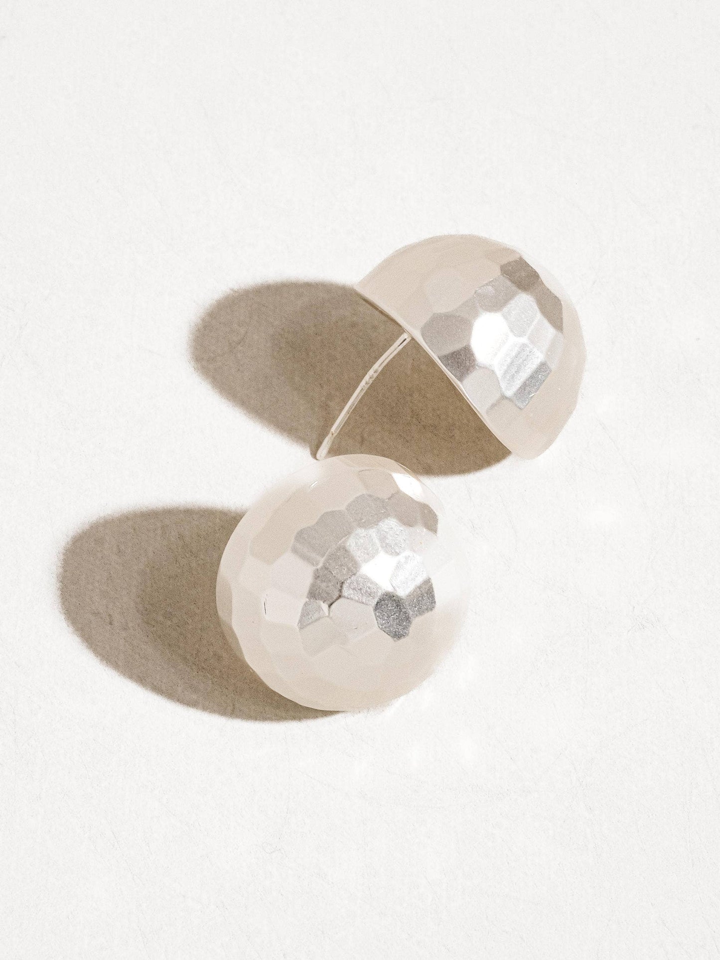 Disco Festive Disco Ball Stud