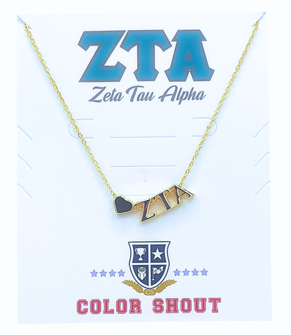 ZTA Heart Necklace