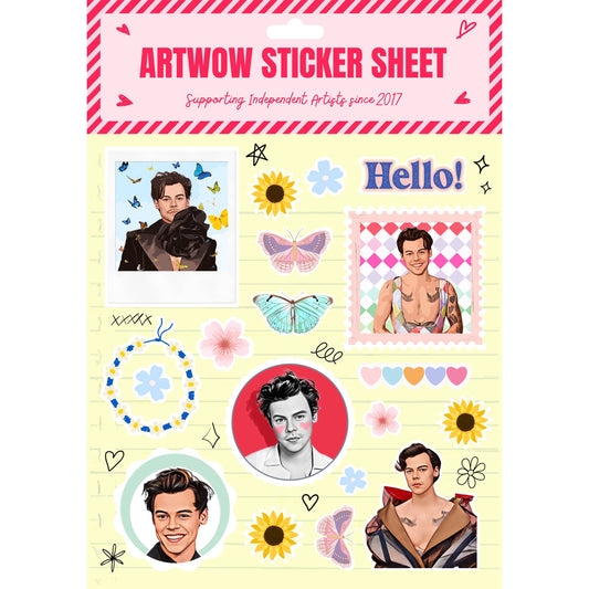 FasHUN Harry Sticker Sheet