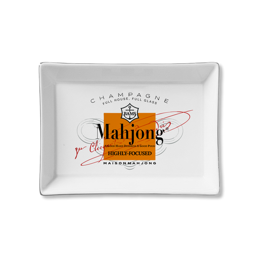Mahjong Org Label Tray