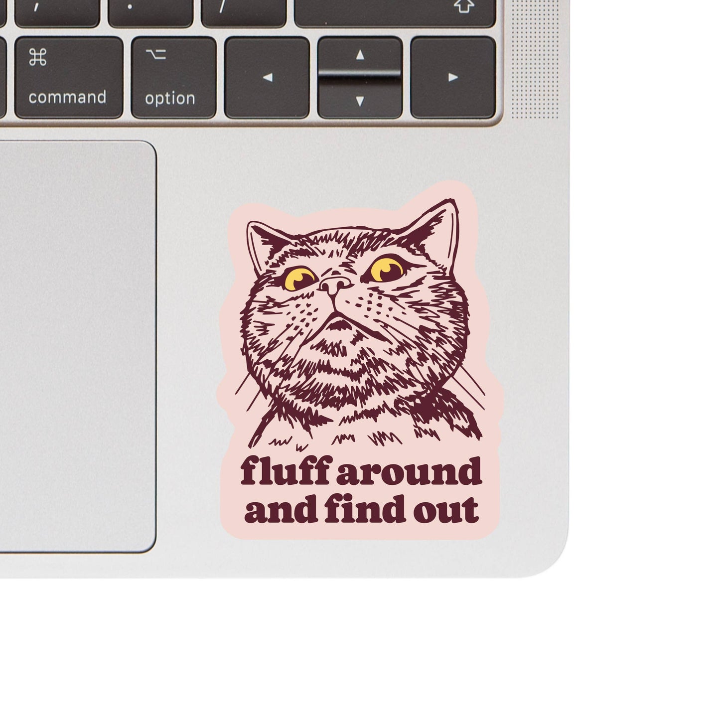 Fluff Around And Find Out Sticker