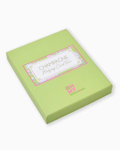 Mahjong Card Folio - Champagne