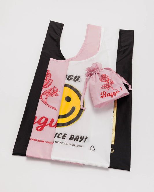 Baggu - Standard Set of 3 - Peanuts