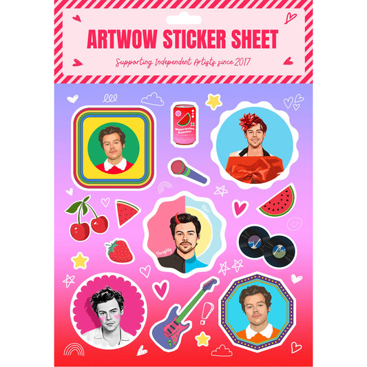Harry Styles Watermelon Sticker Sheet