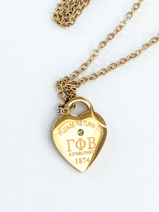 GPhi Please Return Necklace