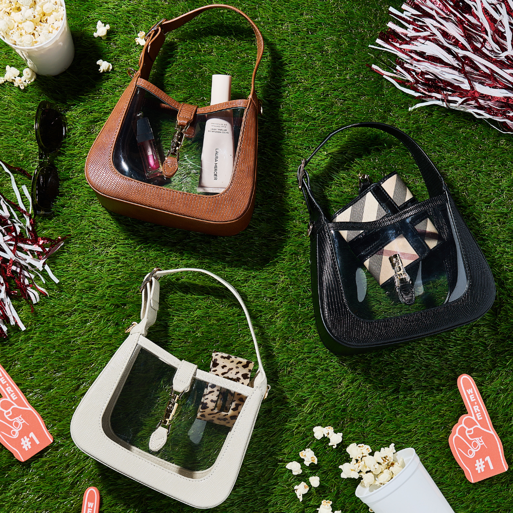 The Paige Black Stadium Bag