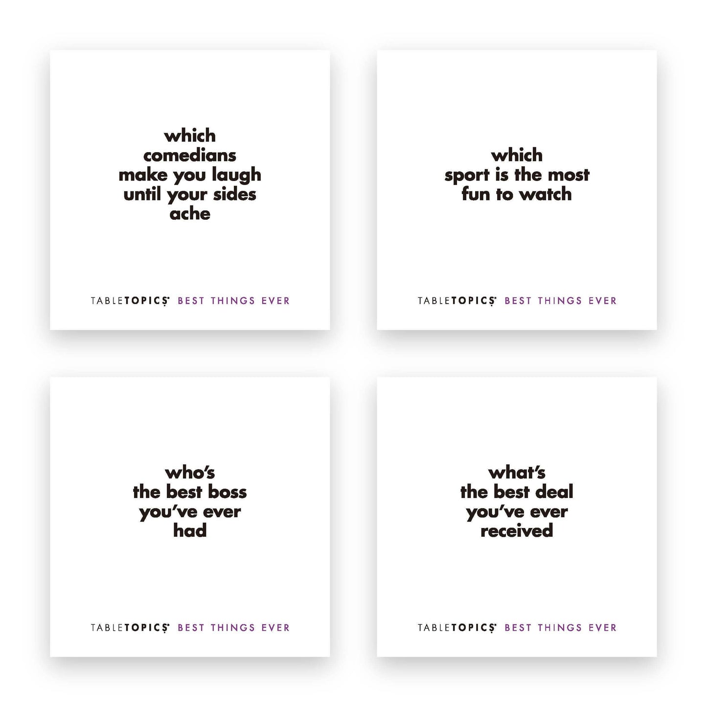 TableTopics - Best Things Ever