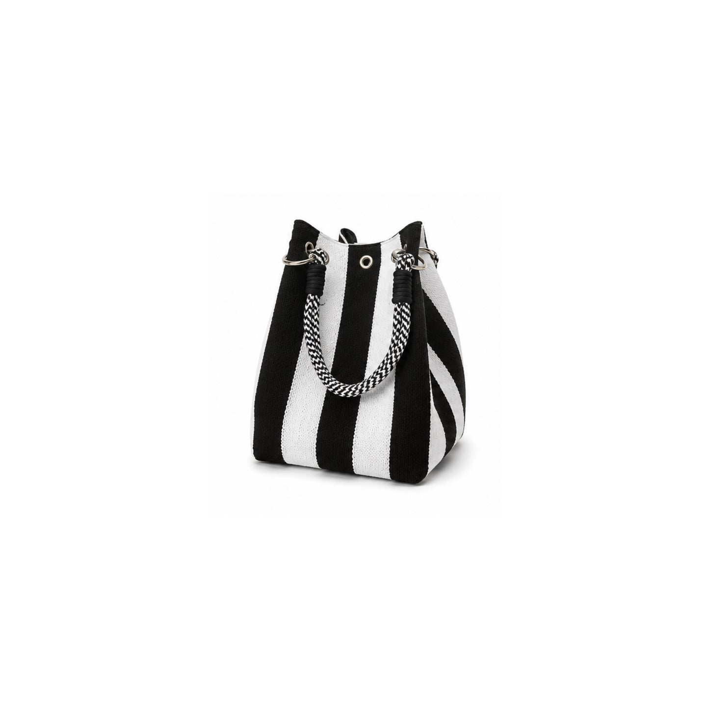 Boho Clutch - Black/White