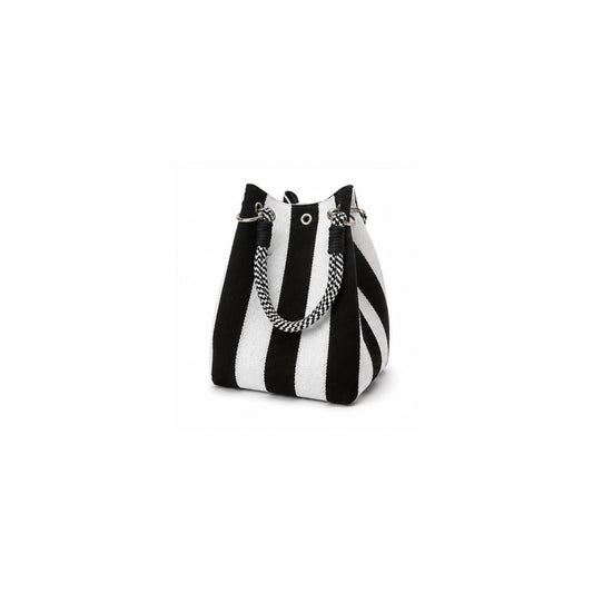 Boho Clutch - Black/White