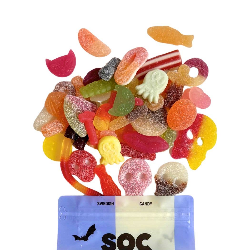 Spooky Gummy Mix Swedish Candy Bag