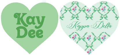 KD Heart Coaster