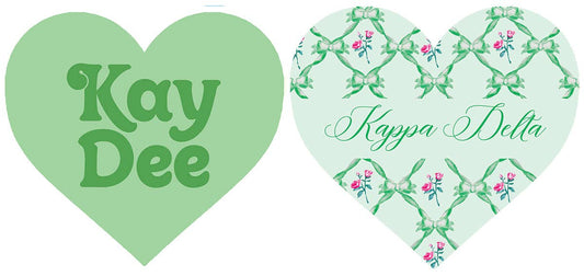 KD Heart Coaster