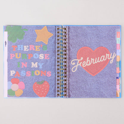 17-Month Academic Planner - Large Good Things Ahead