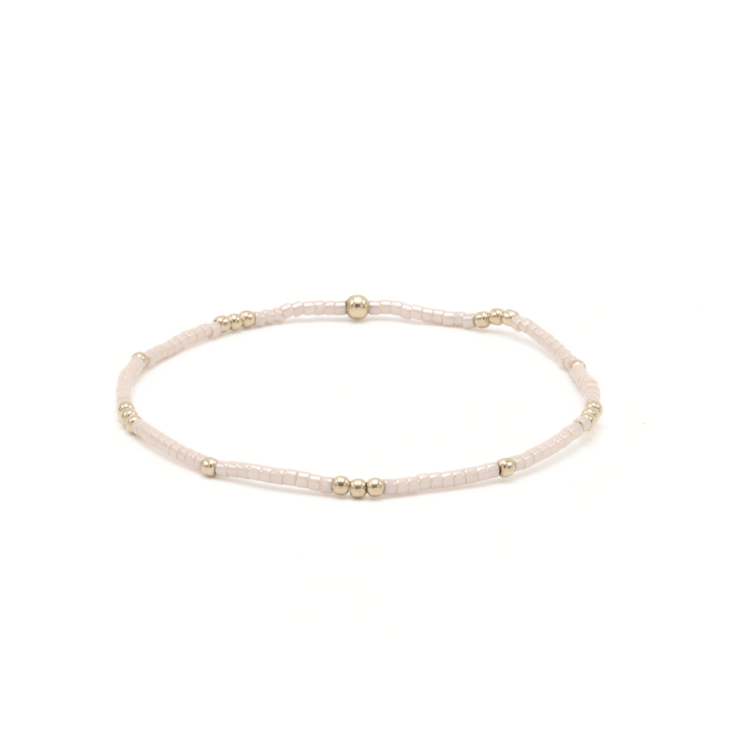 Newport - Palest Pink + Gold Waterproof Bracelet