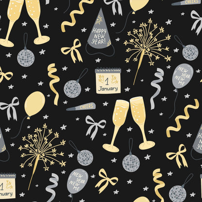 Prosecco Bottle Wrap - NYE Celebration