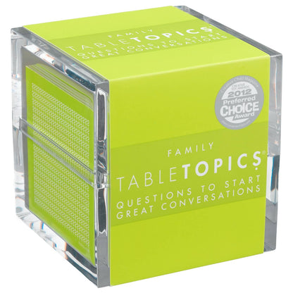 TableTopics - FAMILY - Award-Winning Family Activity and Card Game