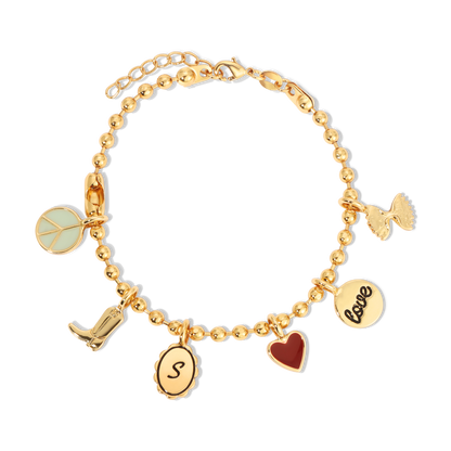 Charm Garden - Bracelet Chain - Gold