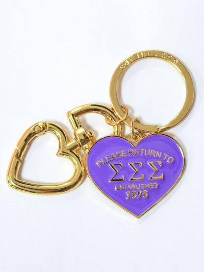 AXO Please Return Key Ring
