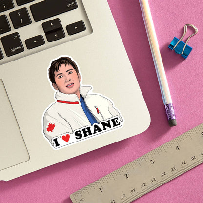 Heated Rivalry - I Heart Shane Sticker