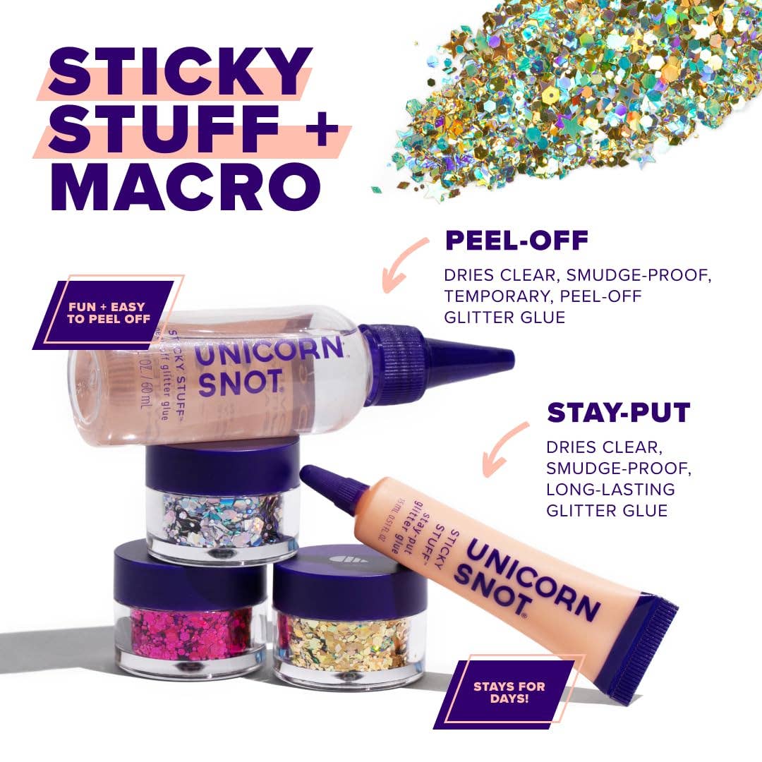Macro Glitter | Gold-Solar