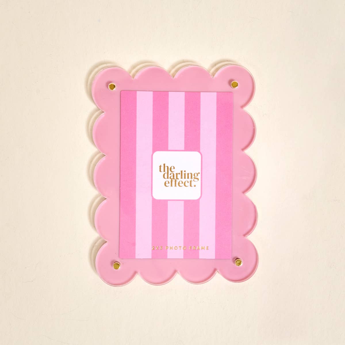 Mini Acrylic Picture Frame Magnet–Blush