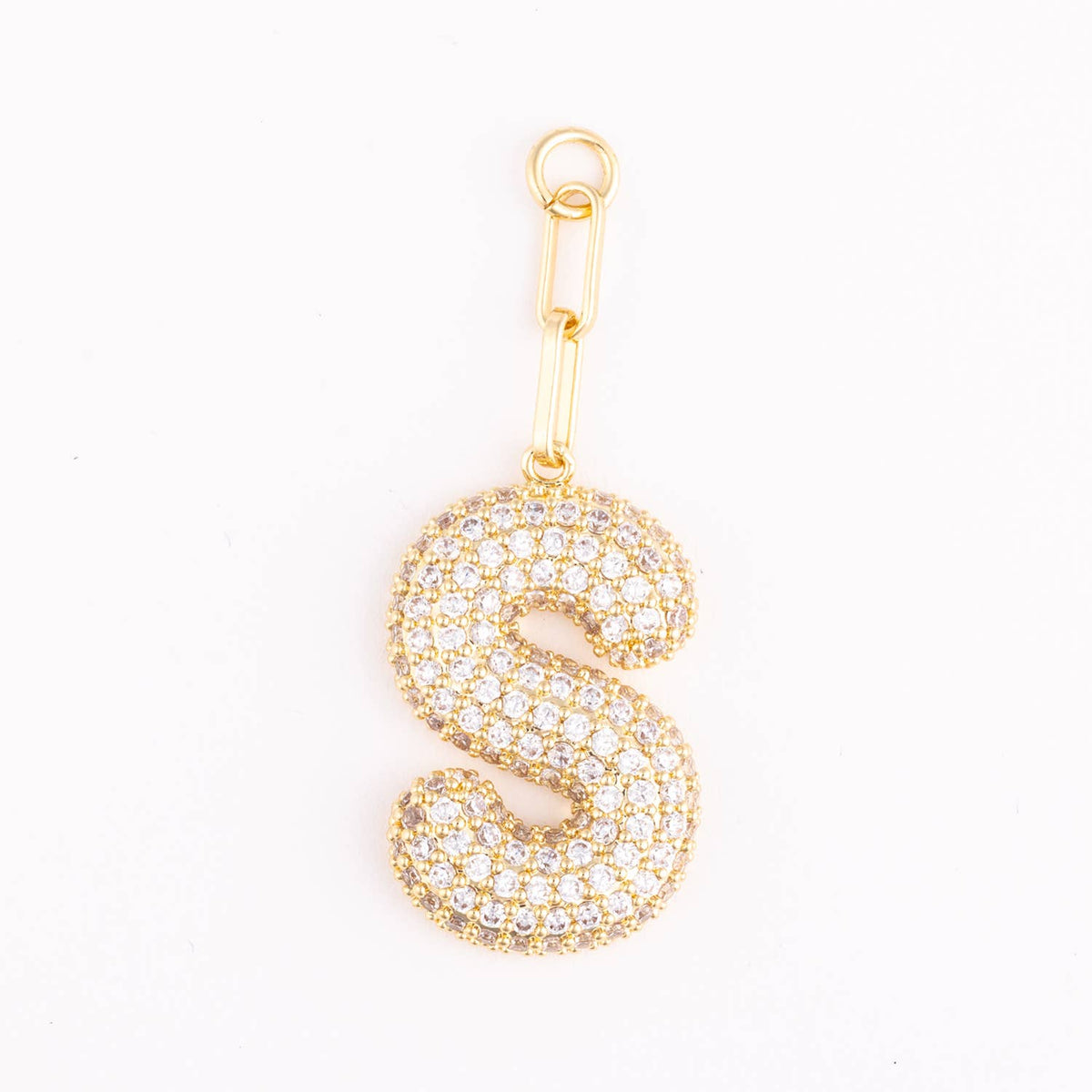 Bag Charm | Heather Initial: A