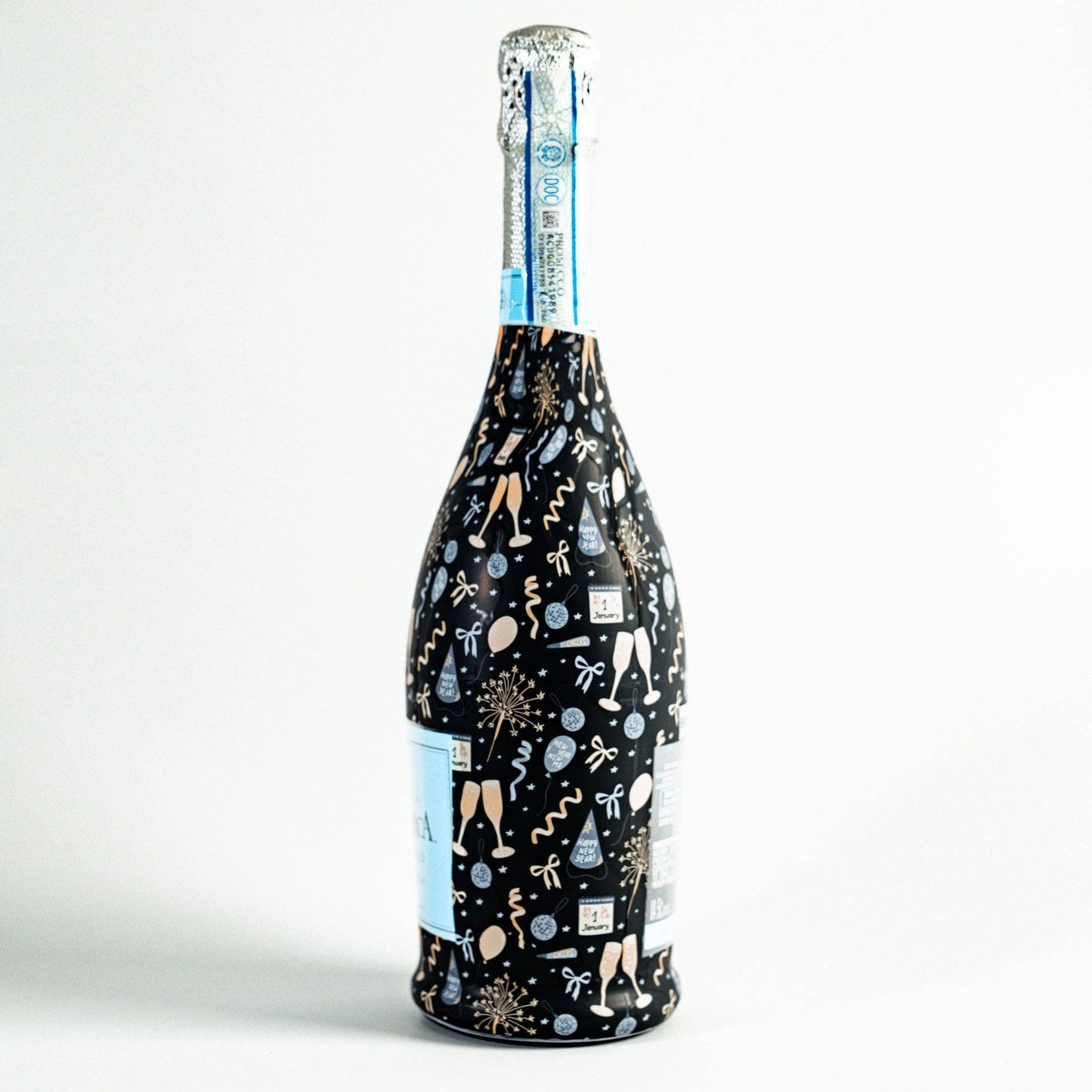 Prosecco Bottle Wrap - NYE Celebration