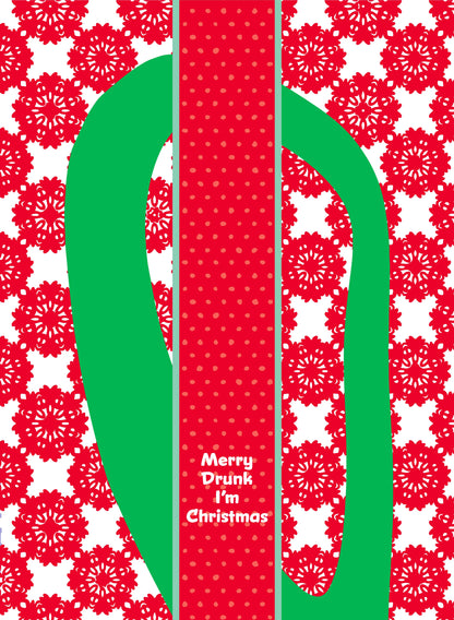 Xmas Merry Drunk Towel