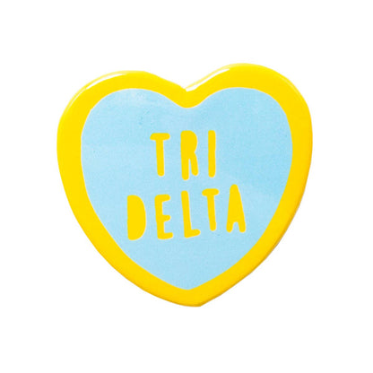 Sweet Heart Button: Chi Omega