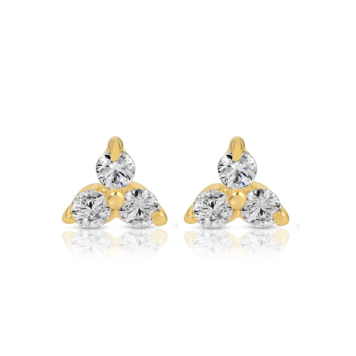 Triple Cluster Studs: .15"