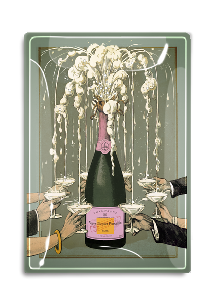 Veuve Clicquot Toast Tray - 3.5x5.5