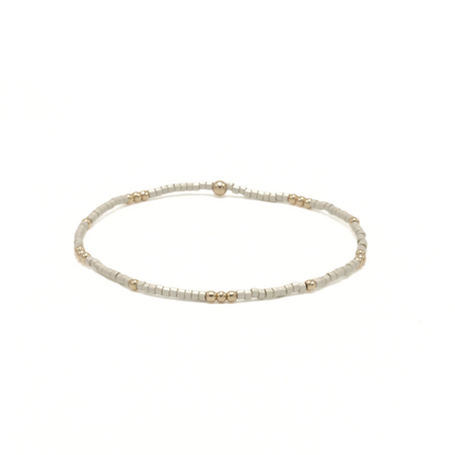 Newport - Champagne + Gold Waterproof Bracelet