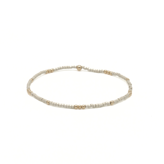 Newport - Champagne + Gold Waterproof Bracelet