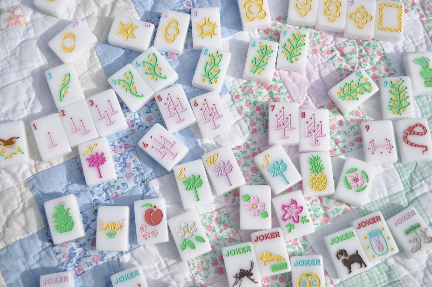Mahjong Tiles - Palmetto