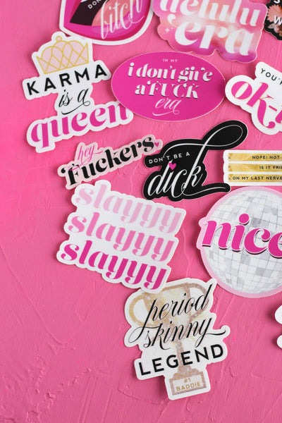 Karma is a Queen Sticker