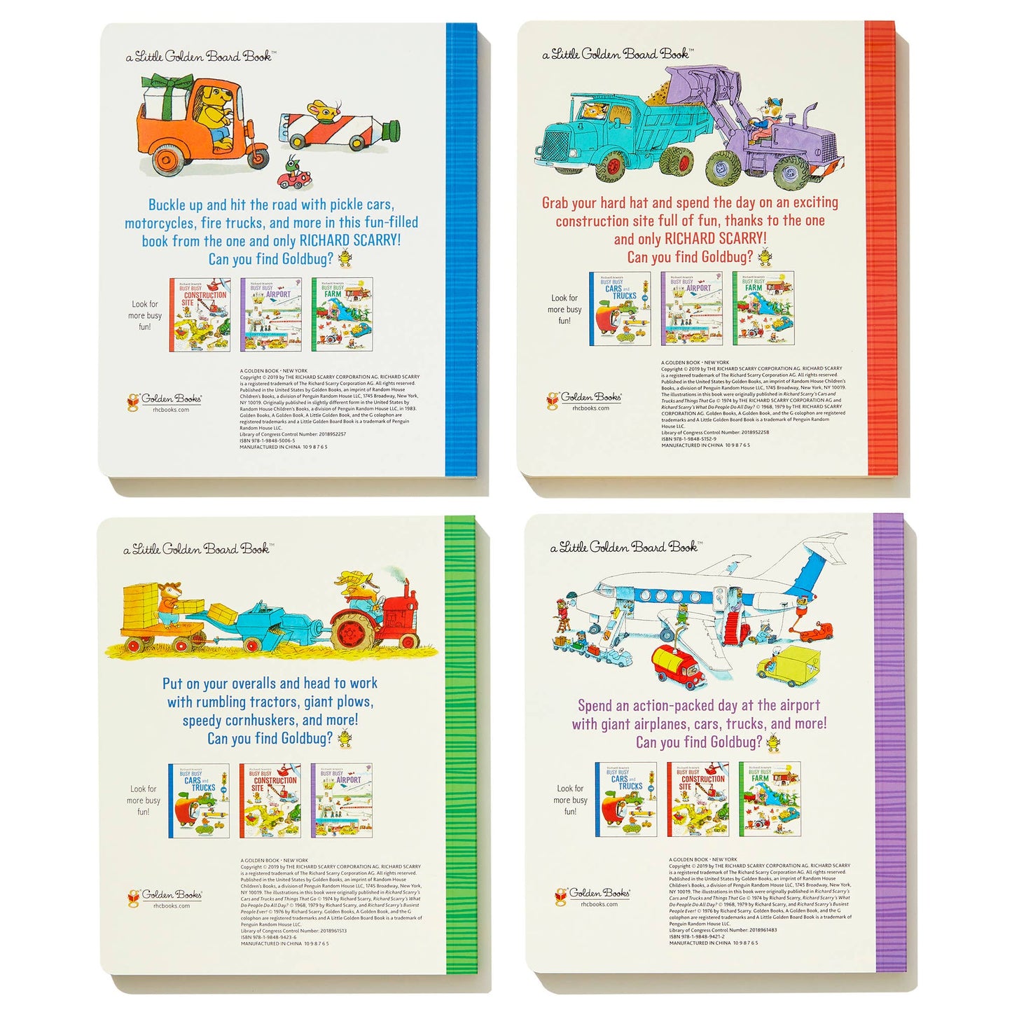 Richard Scarry's Busy Busy Boxed Set