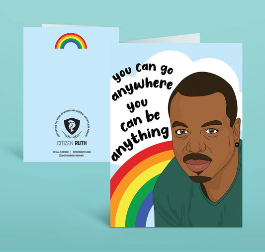 Lavar Burton Reading Rainbow Card