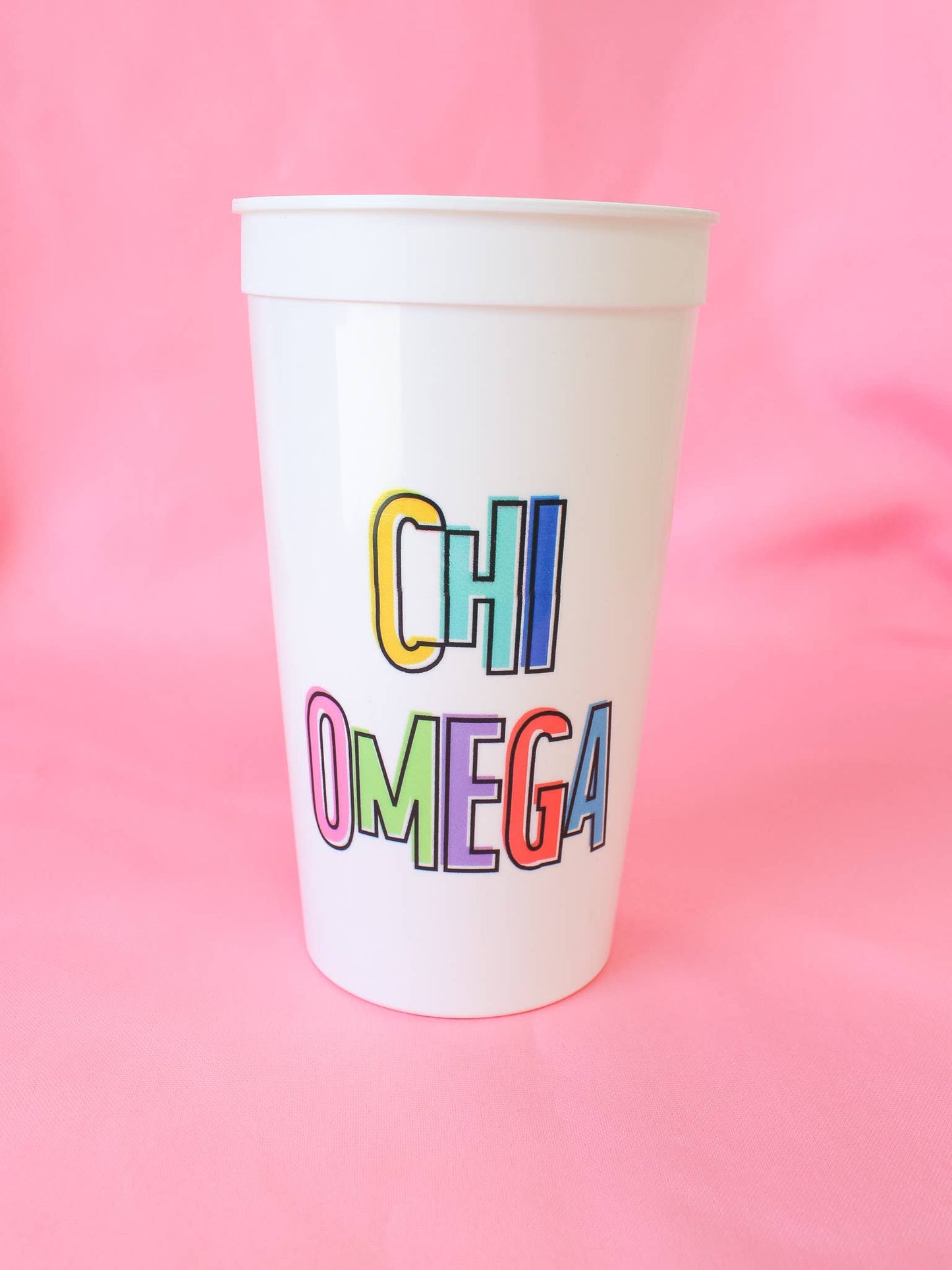 "Bring on the Fun" Sorority Stadium Cup - Chi Omega