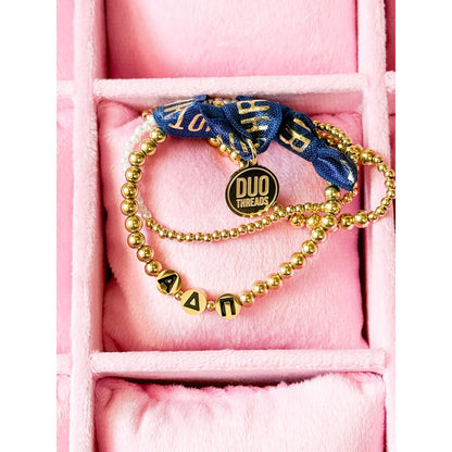 ADPi Sorority Gold Stack Bracelet