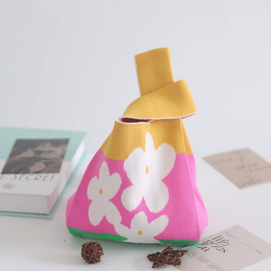 Dainty Tote- Flower Yellow