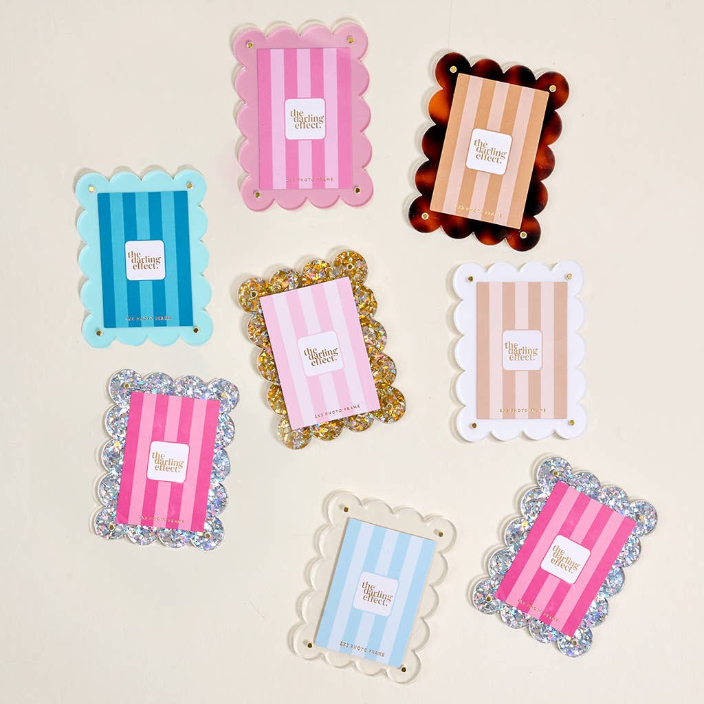 Mini Acrylic Picture Frame Magnet–Clear