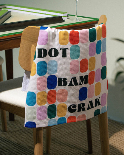Tile Talk Tea Towel - Mahjong